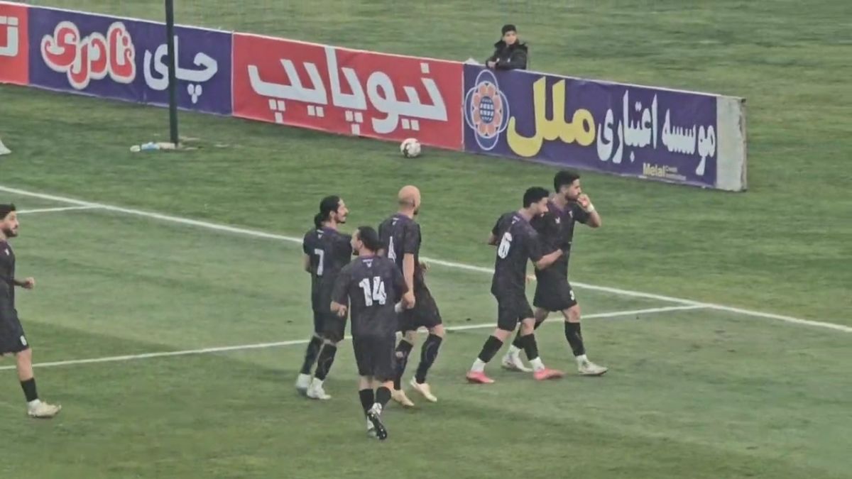 گل اول هوادار به نساجی مازندران (ابوالفضل اعلایی)