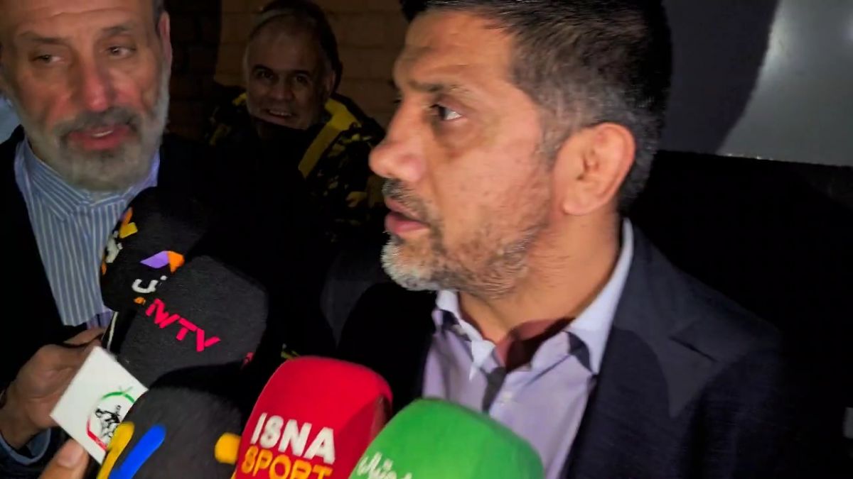 علیرضا دبیر: خوشحالم که هواداران به صورت پرشور در مسابقه حضور داشتند