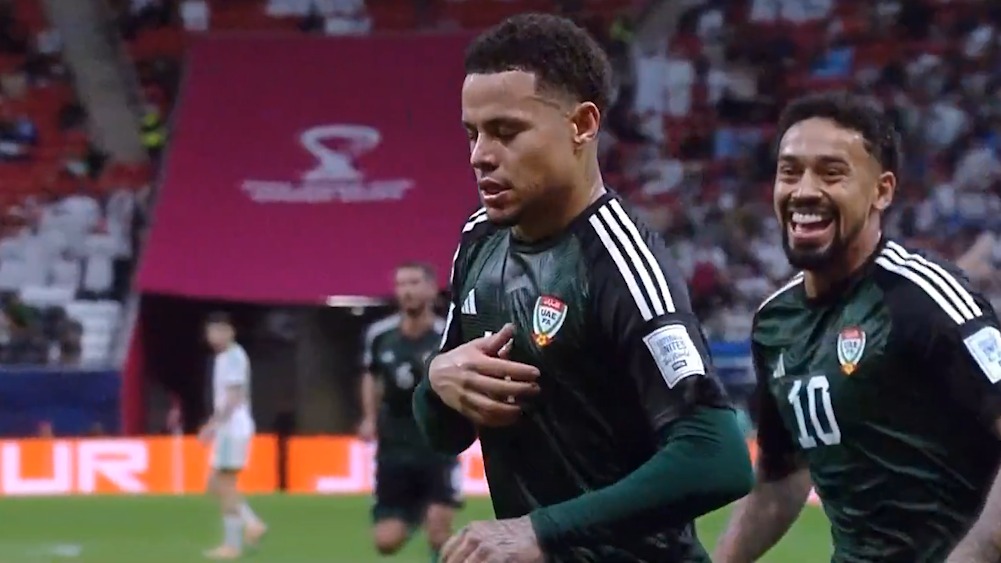 گل اول امارات به الجزایر (برونو سالتور)