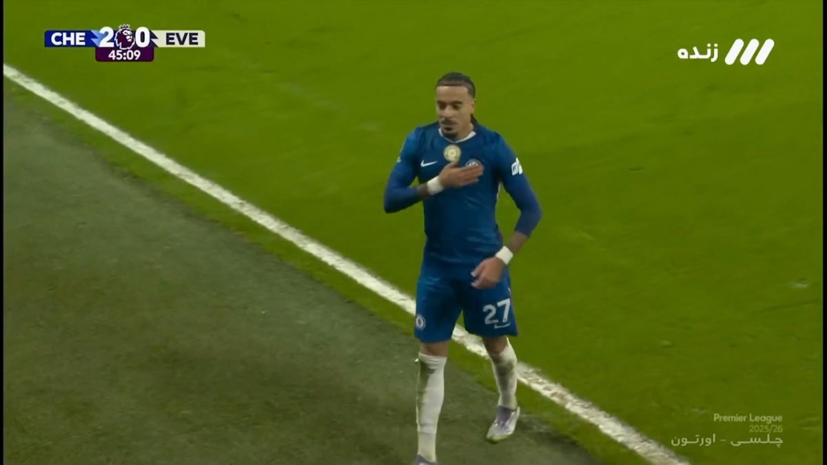 گل دوم چلسی به اورتون (مالو گوستو)