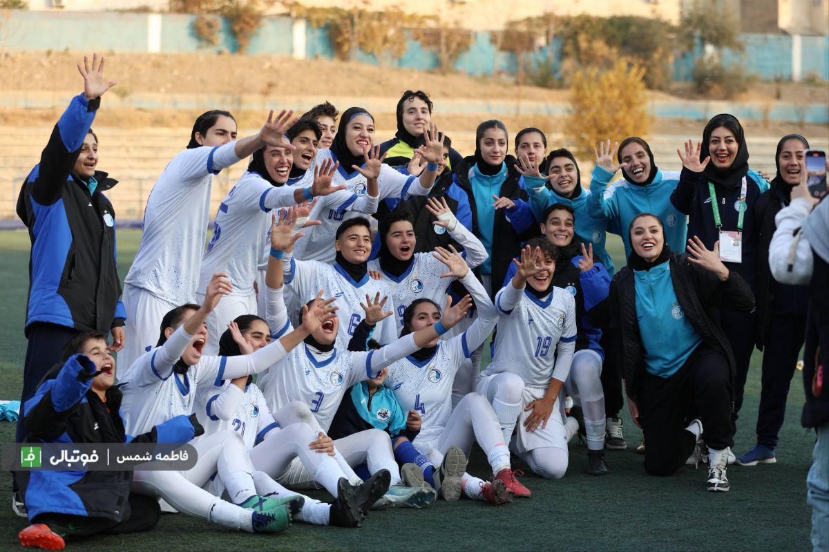 آمار جالب تیم فوتبال زنان استقلال؛ همه را شکست میدهند!