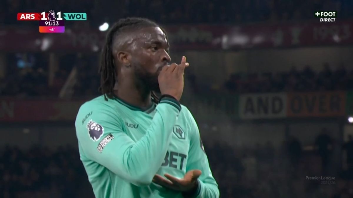 گل اول ولورهمپتون به آرسنال (آروکوداره)