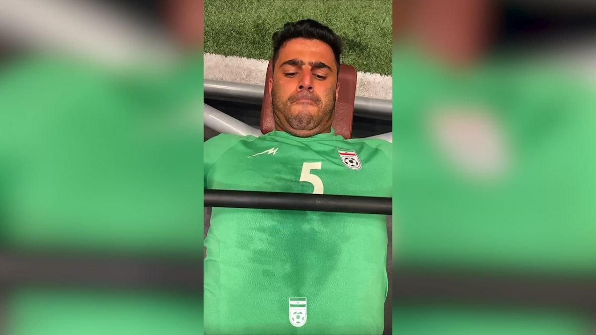 تمرین ساحلی بازان در سالن بدنسازی پک