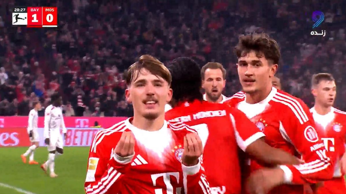 گل اول بایرن مونیخ به ماینتس (لنارت کارل)