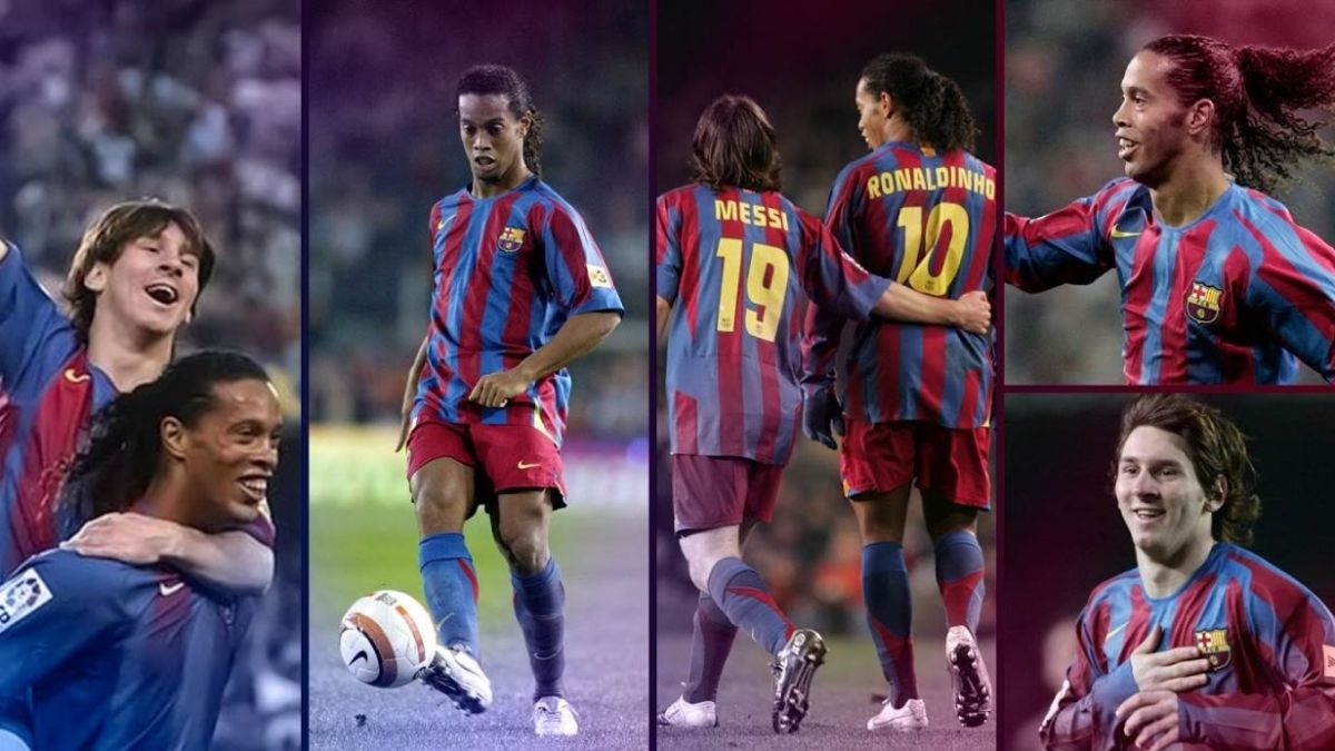 وقتی مسی و رونالدینیو زوج توقف ناپذیر بارسلونا بودند