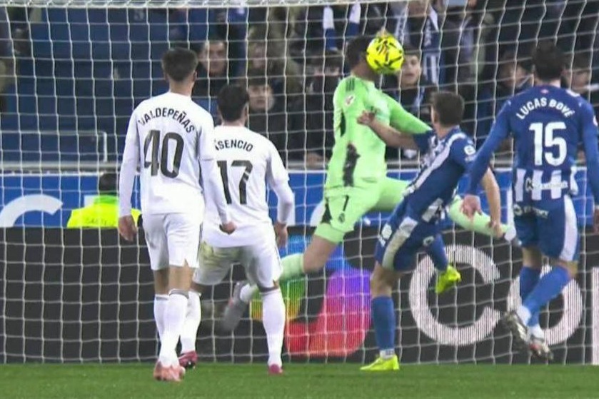 تیبو کورتوا، تعریف واقعی تعصب برای رئال مادرید