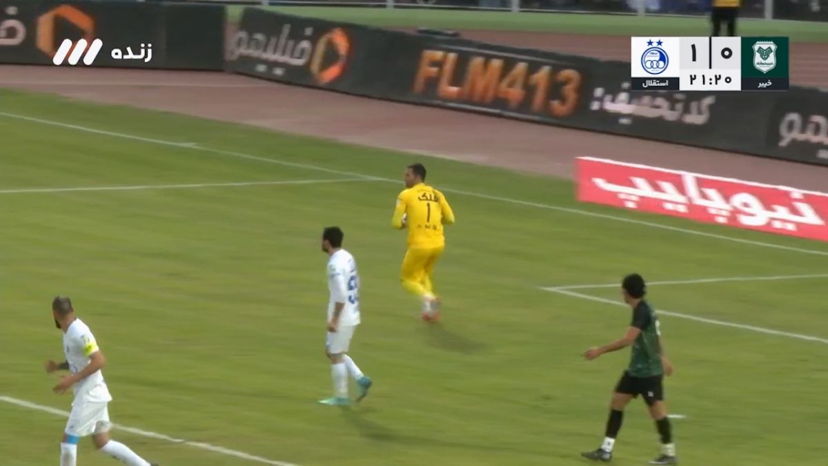 روزبه چشمی اشتباه خودش را جبران کرد