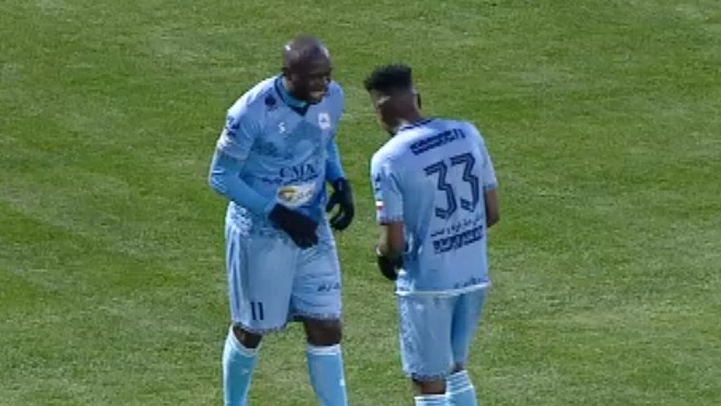 گل دوم چادرملو اردکان به استقلال خوزستان (دبل رنه بوبو)