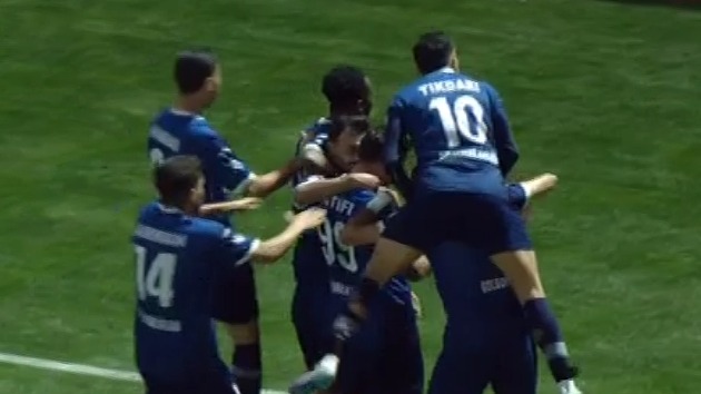 گل اول گل گهر سیرجان به مس رفسنجان (سیاوش یزدانی)