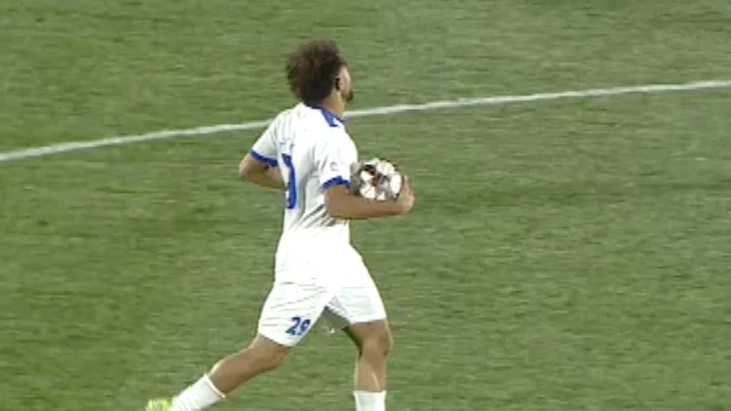 گل اول استقلال خوزستان به چادرملو اردکان (بوحمدان)