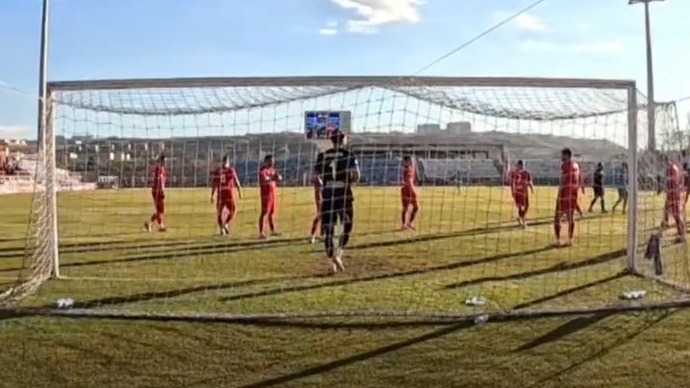 گل شاهین توکلی به تراکتور از زاویه دوربین باشگاه پیکان