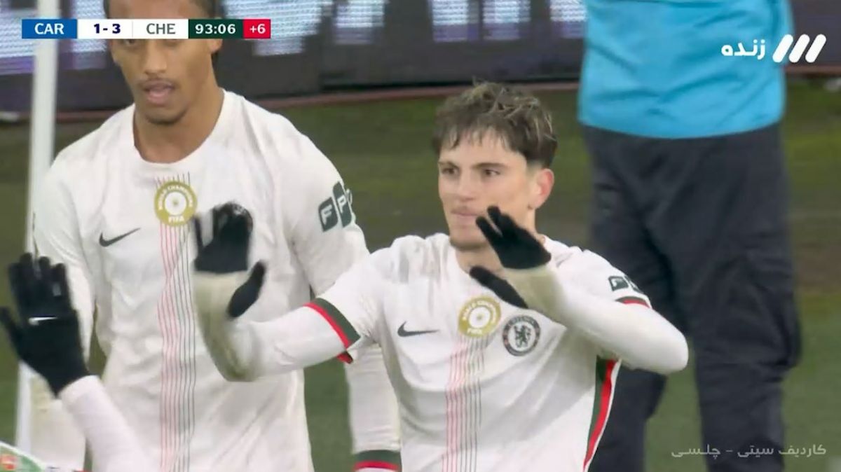 گل سوم چلسی به کاردیف (دبل الخاندرو گارناچو)