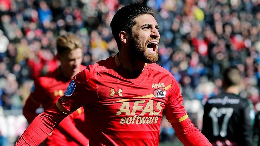 21 گل علیرضا جهانبخش برای آلکمار در لیگ هلند فصل 2017-2018