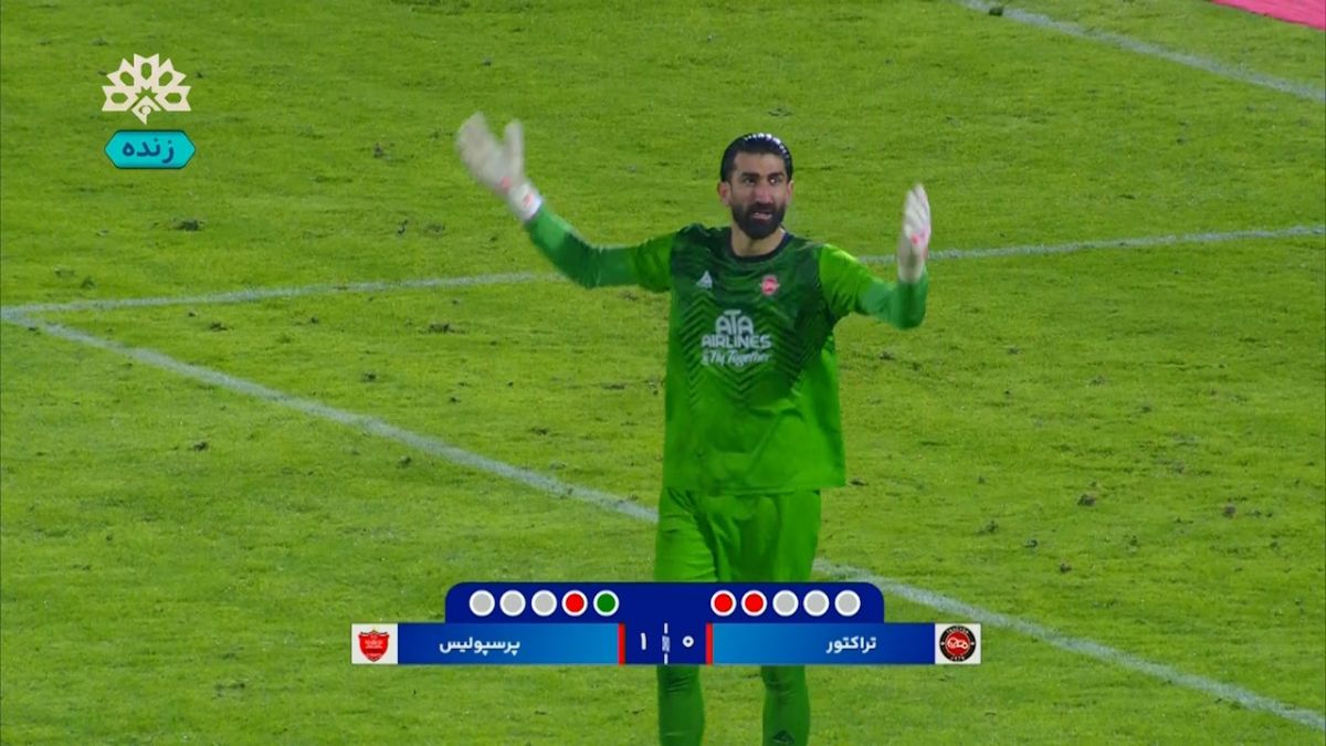علیرضا بیرانوند، ضربه پنالتی باکیچ را مهار کرد