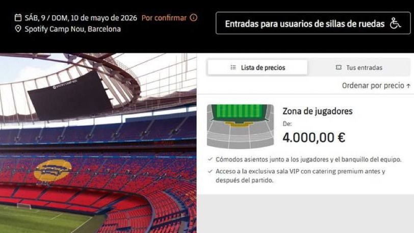 قیمت نجومی بلیتهای VIP الکلاسیکو!