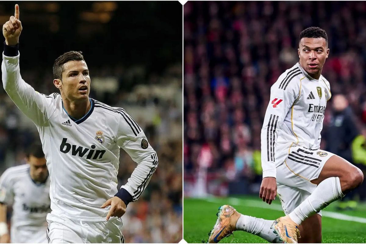 مقایسه‌ای جالب میان امباپه 2025 و رونالدو 2013