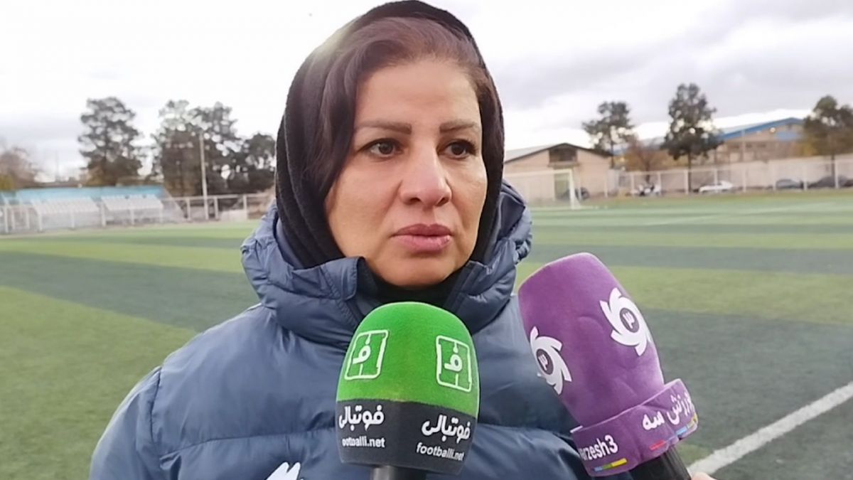 صحبت‌های مریم آزمون سرمربی تیم فوتبال بانوان پرسپولیس بعد از برتری مقابل فراایساتیس