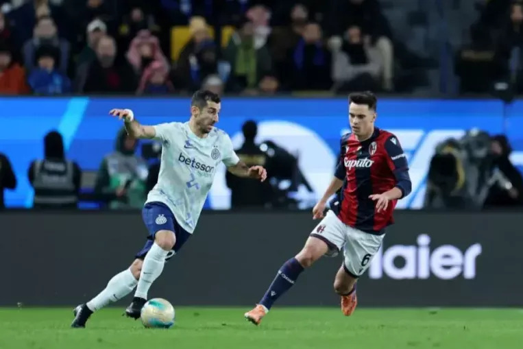 واکنش ستاره ارمنستانی اینتر به باخت مقابل بولونیا