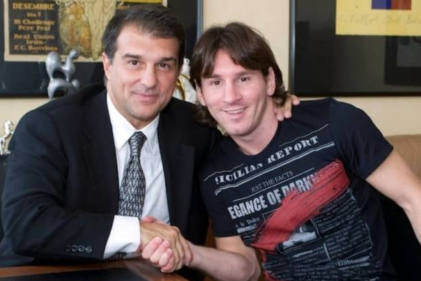 لاپورتا: بارسلونا به مسی مدیون نیست