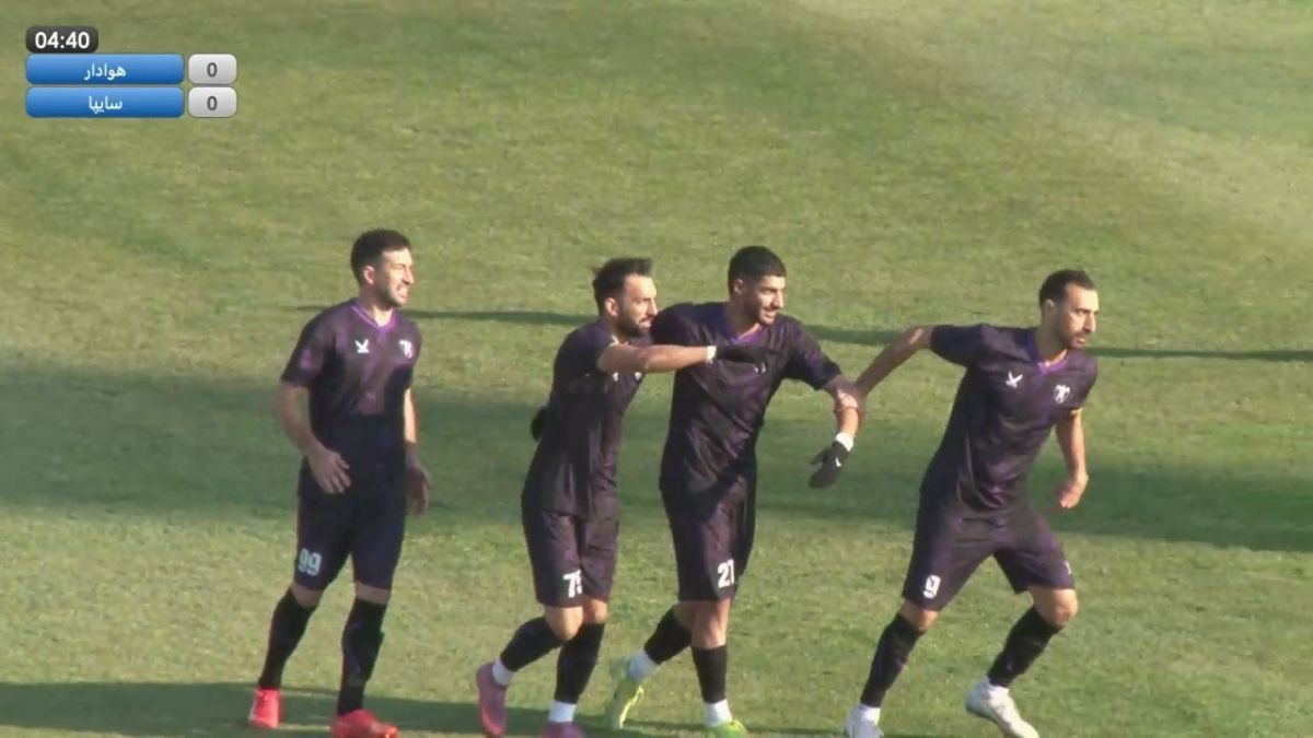 گل اول هوادار به سایپا (محمدمهدی طهماسبی)