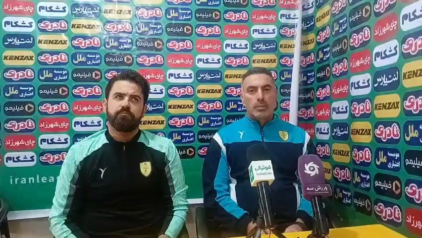 نشست خبری محمود فکری قبل از بازی با پیکان در جام حذفی