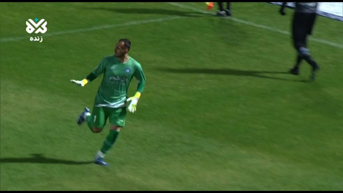 ضربات پنالتی مس رفسنجان 1-4 گل گهر (درخشش گروسیان)