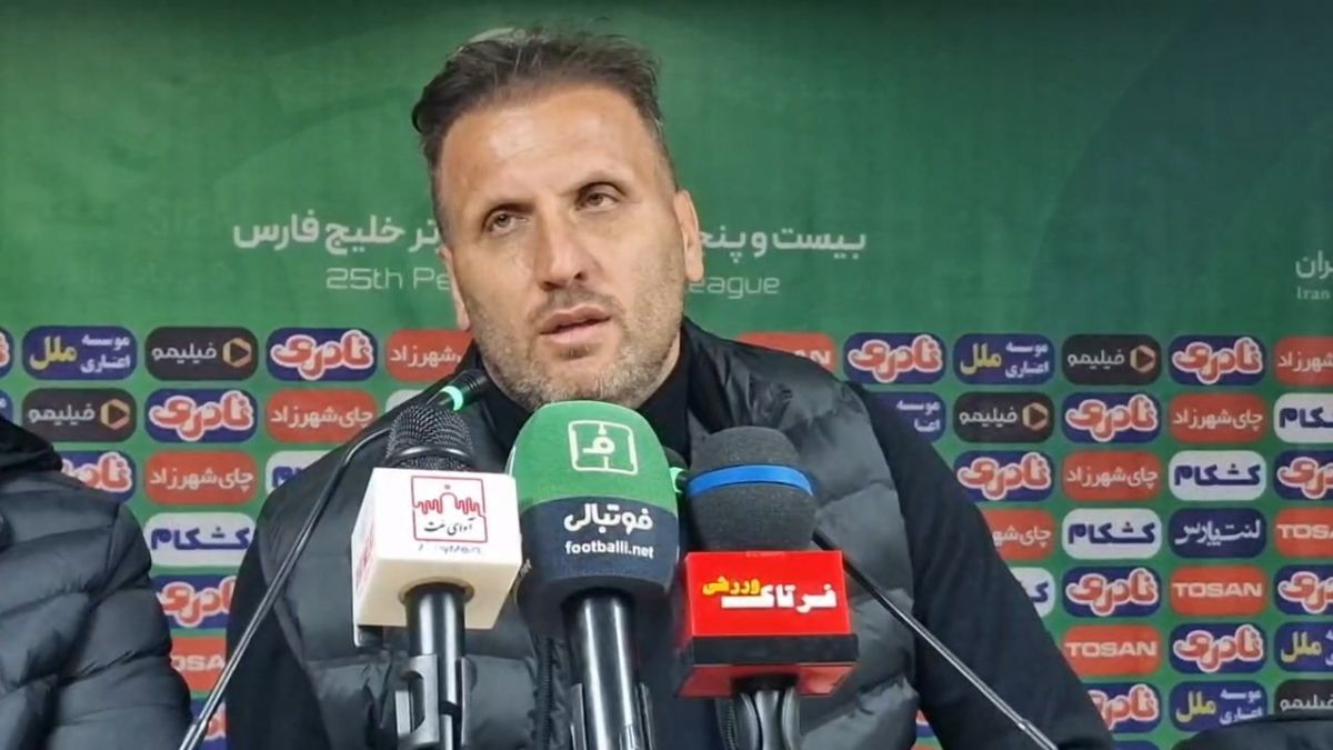 صحبتهای محسن بنگر بعد از بازی شهرداری نوشهر مقابل نیروی زمینی