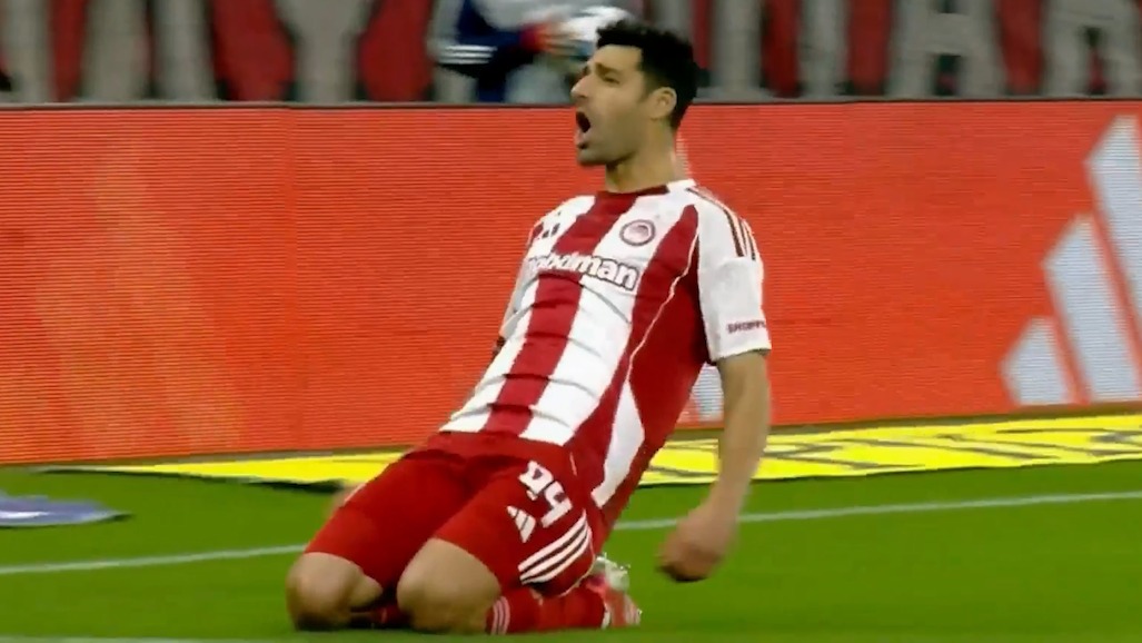 گل اول المپیاکوس به کیفیسیا (مهدی طارمی)