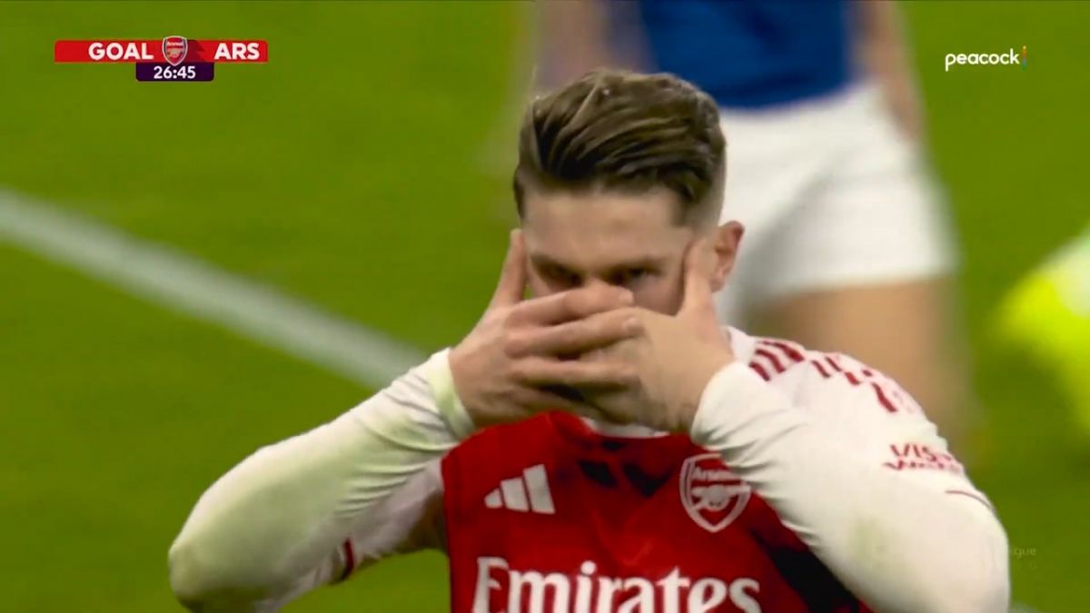 گل اول آرسنال به اورتون (گیوکرش)