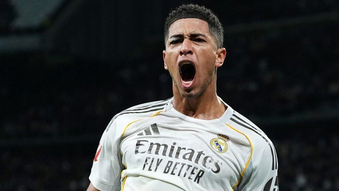 گل اول رئال مادرید به سویا (جود بلینگام)