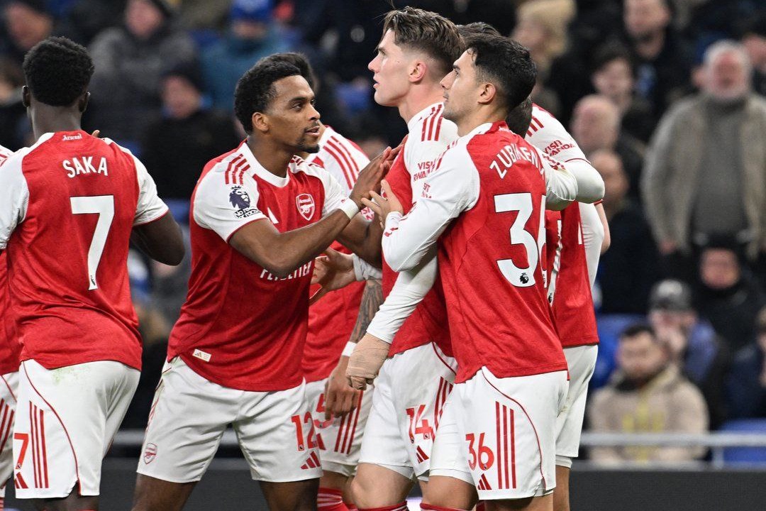 آرسنال با پیروزی برابر اورتون بار دیگر به صدر جدول بازگشت