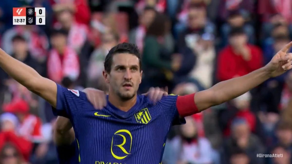 گل اول اتلتیکو مادرید به ژیرونا (سوپرگل کوکه)