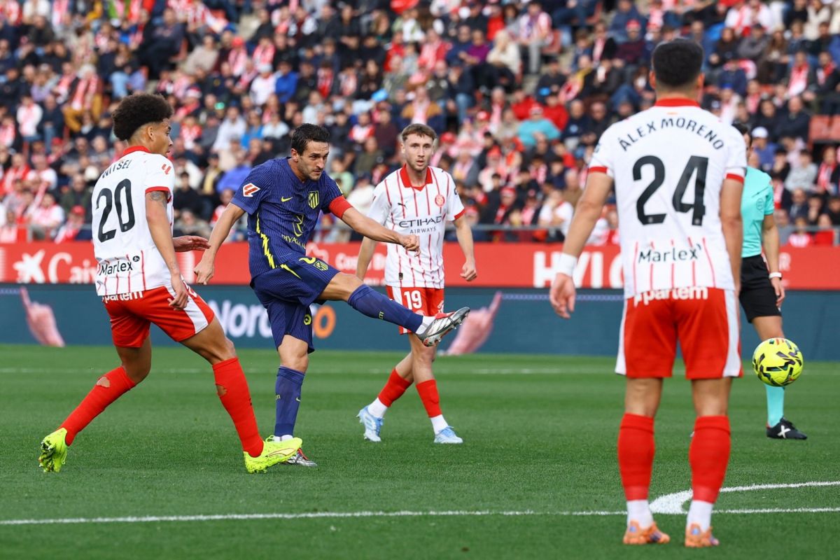 اتلتیکو مادرید با سه گل حریف کاتالان خود را در هم کوبید