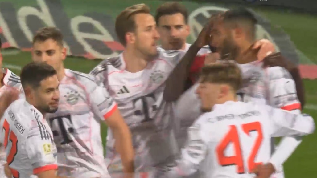 گل اول بایرن مونیخ به هایندهایم (جوزپ استانیشیچ)