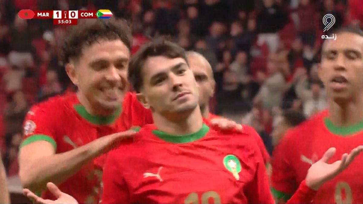 گل اول مراکش به کومور (براهیم دیاز)