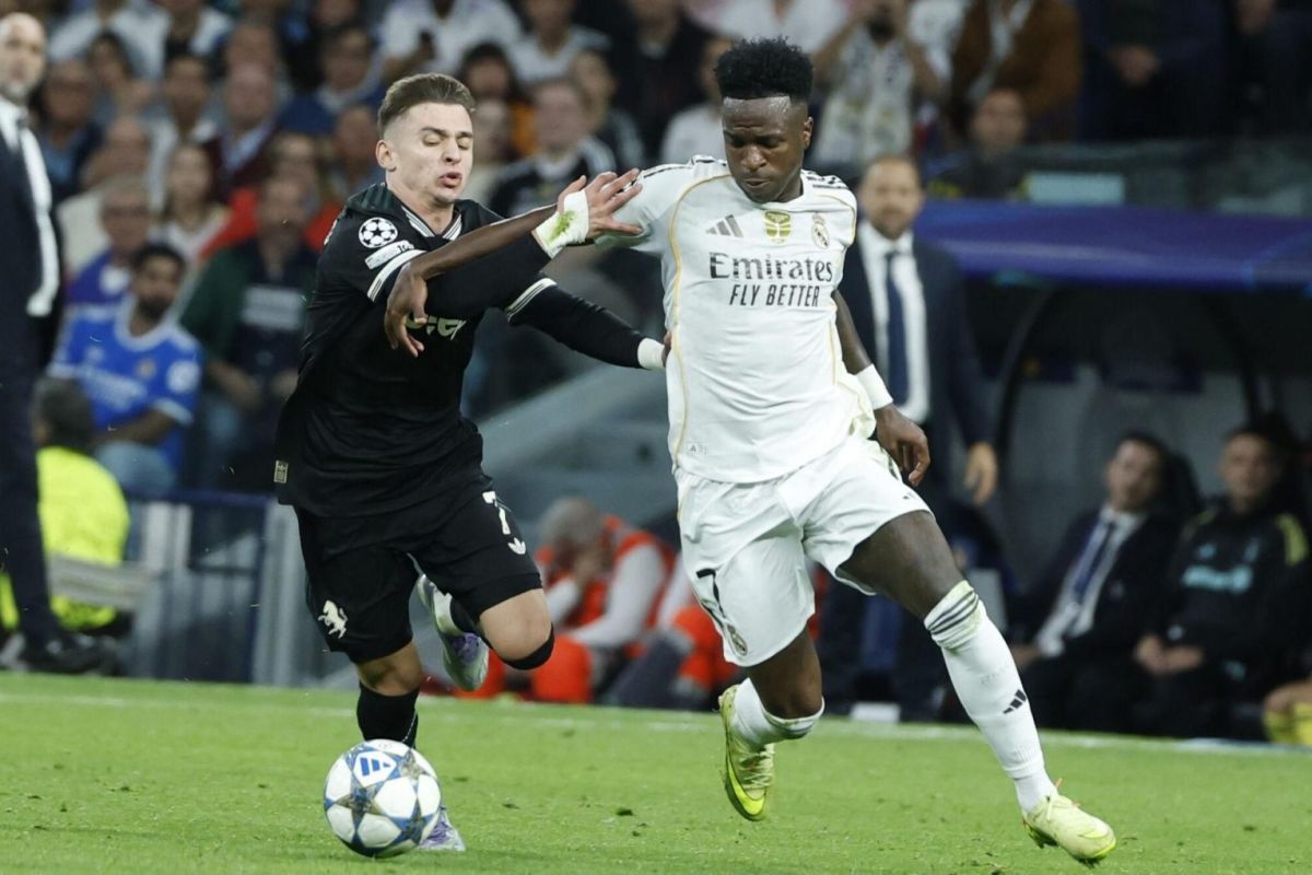 مدیران رئال مادرید همچنان از وینیسیوس حمایت می‌کنند