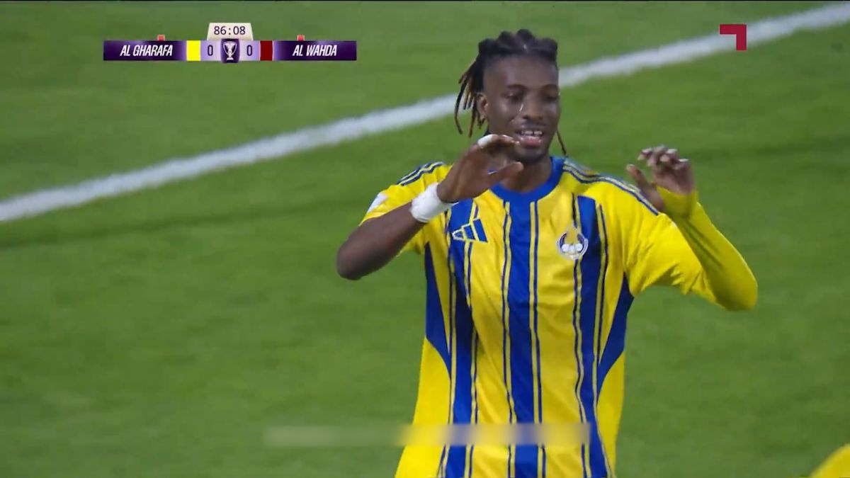 گل اول الغرافه به الوحده (سیدو سانو)