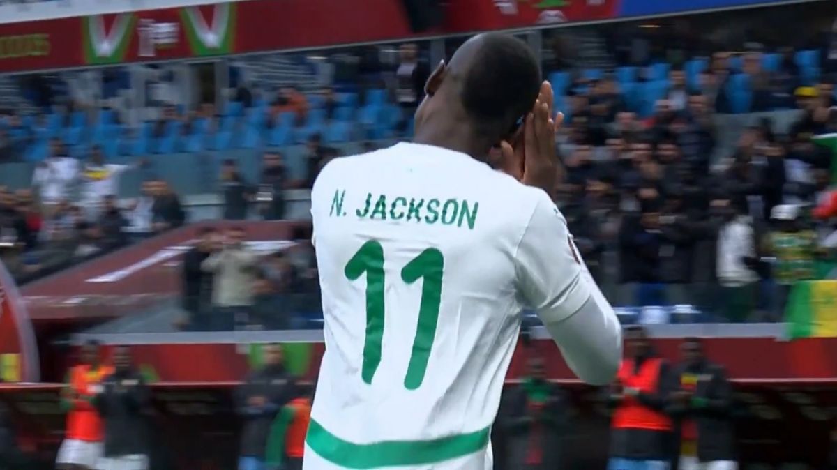 گل دوم سنگال به بوتسوانا (دبل نیکولاس جکسون)