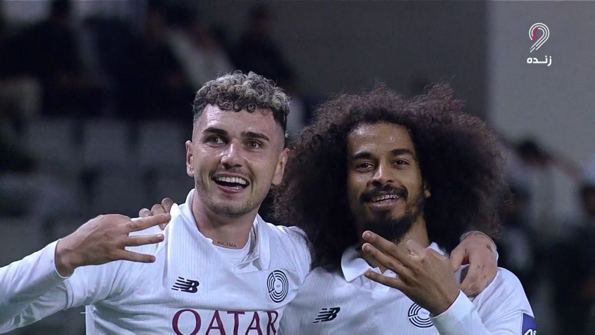 گل چهارم السد به شباب الاهلی امارات (هت تریک موخیکا دقیقه 103)