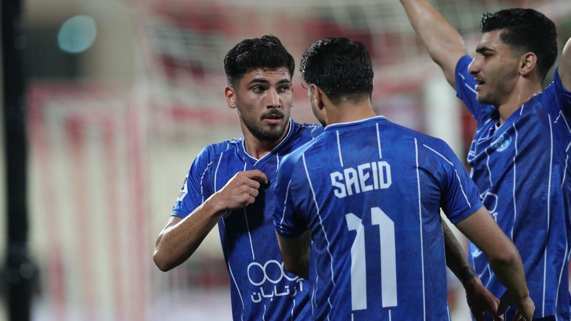 گل اول استقلال به المحرق (اسماعیل قلی زاده)