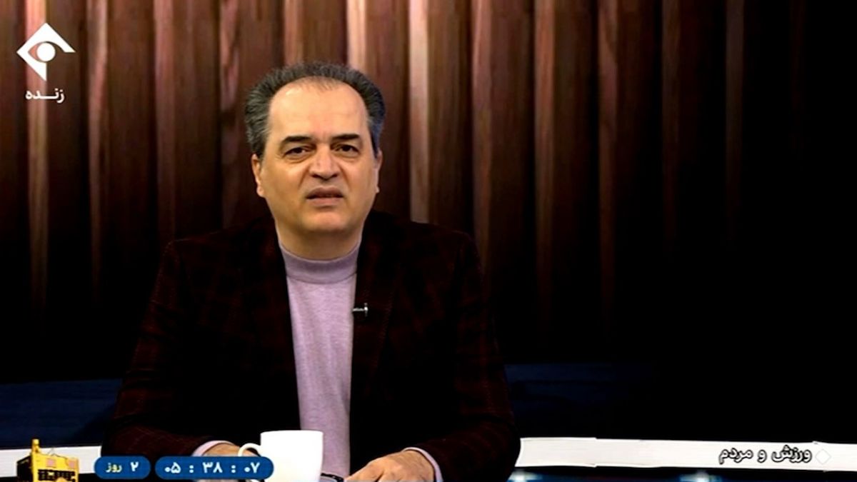 نذر پیمان یوسفی در کنایه به عدم برگزاری بازی در ورزشگاه امام رضا(ع) مشهد!