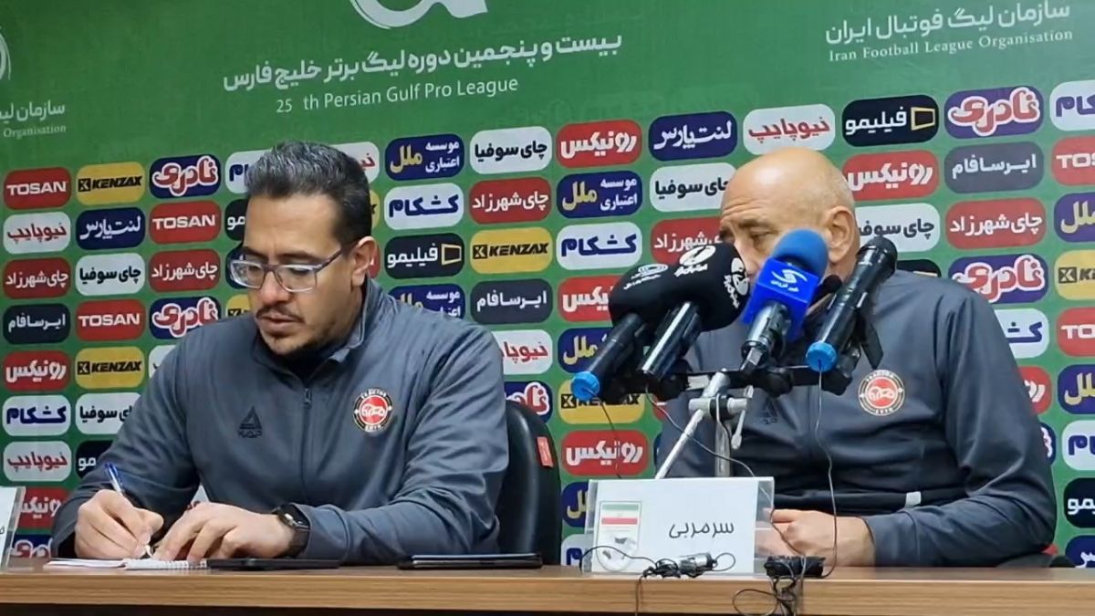 صحبتهای میلیتیچ مربی تراکتور در نشست خبری پایان بازی با شمس آذر