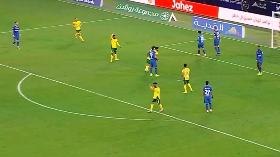 گل اول الخلیج به الهلال (کینگ)