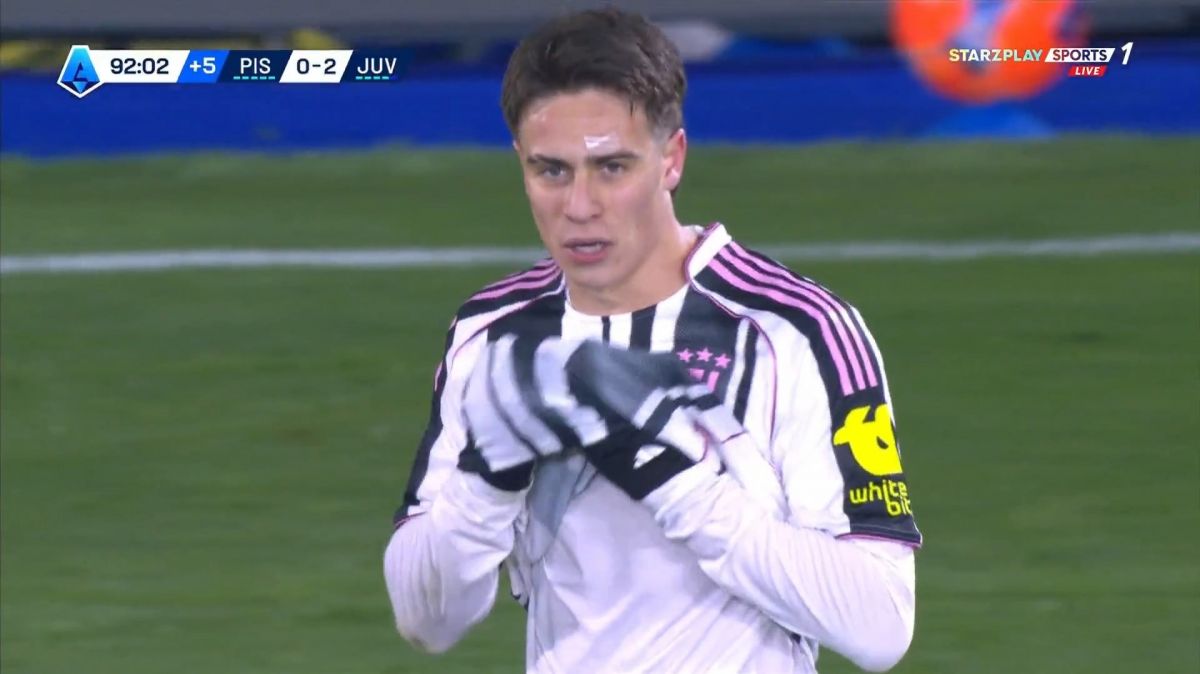 گل دوم یوونتوس به پیزا (کنان ییلدیز)