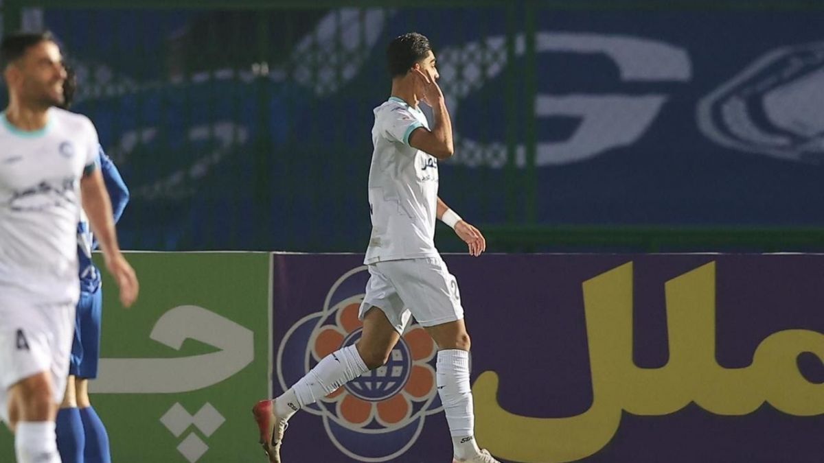 گل اول گل گهر سیرجان به استقلال (پوریا شهرآبادی)