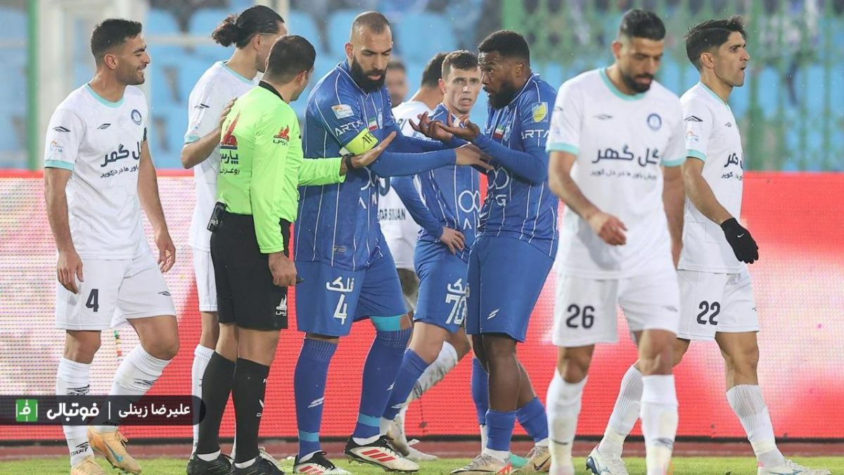 صعود آزاد گل‌گهر در جدول/ شکست ‌ناپذیری استقلال، شکسته شد