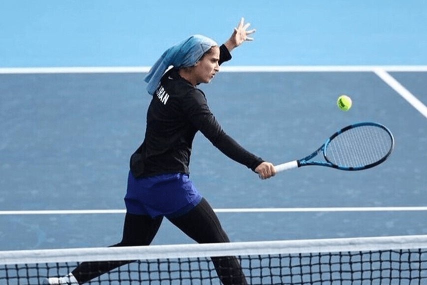 دختر تنیسور ایرانی در تورجهانی ترکیه دوم شد