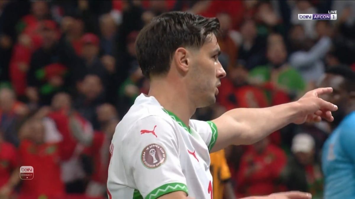 گل دوم مراکش به زامبیا (براهیم دیاز)