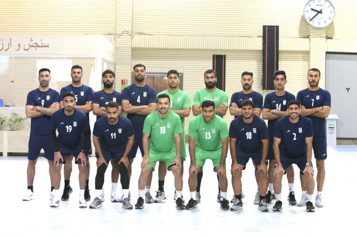 حضور اعضای تیم ملی ساحلی در آکادمی ملی المپیک