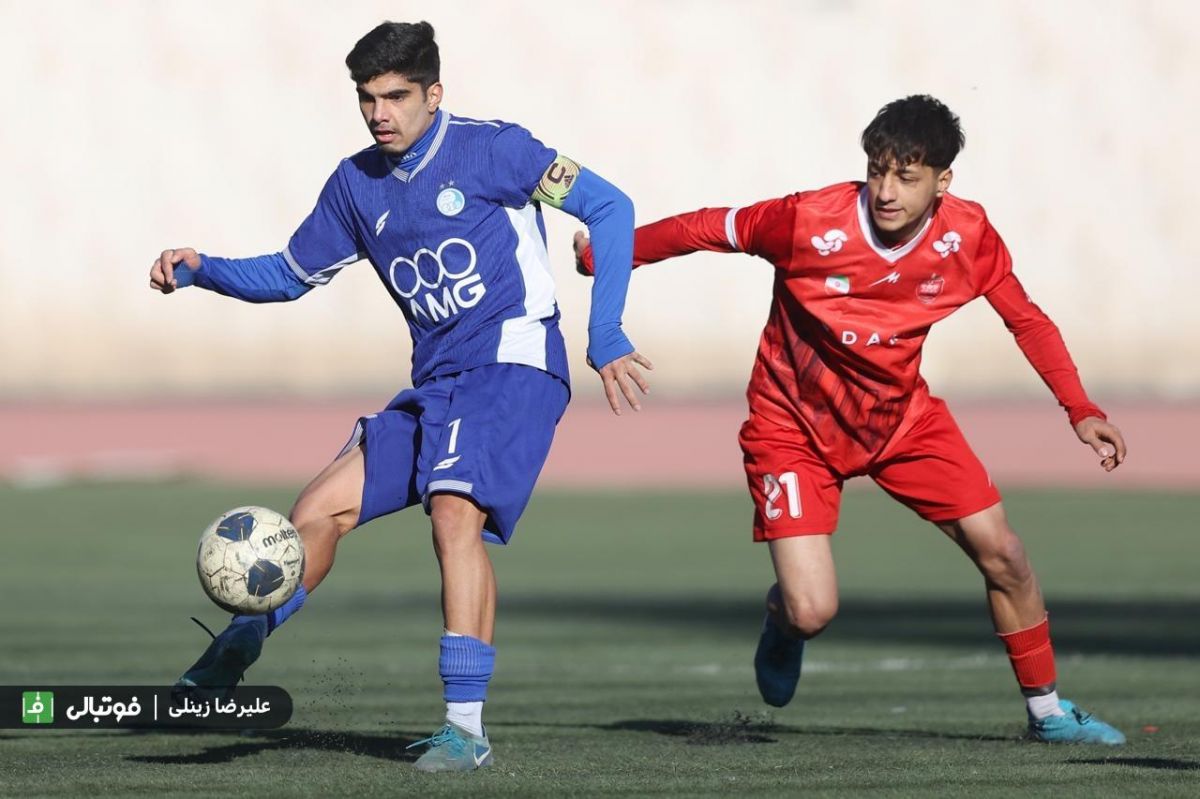 گزارش تصویری اختصاصی/ استقلال صفر - پرسپولیس یک (دربی جوانان)